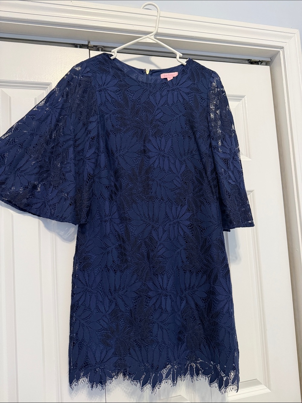 Lilly Pulitzer Navy Lace Shift Dress